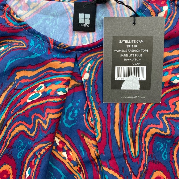 INSIGHT Cami in Satellite Blue *NWT* - Picture 5 of 6